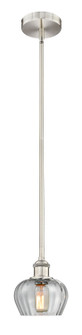 Edison One Light Mini Pendant in Brushed Satin Nickel (405|6161SSNG92)