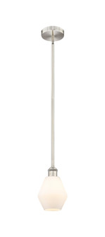 Edison One Light Mini Pendant in Brushed Satin Nickel (405|6161SSNG6516)