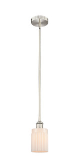 Edison One Light Mini Pendant in Brushed Satin Nickel (405|6161SSNG341)