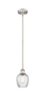 Edison One Light Mini Pendant in Brushed Satin Nickel (405|6161SSNG292)