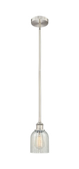 Edison One Light Mini Pendant in Brushed Satin Nickel (405|6161SSNG2511)