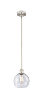 Edison One Light Mini Pendant in Brushed Satin Nickel (405|6161SSNG1248)