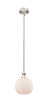 Edison One Light Mini Pendant in Brushed Satin Nickel (405|6161SSNG1218)