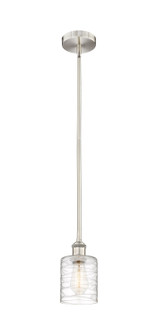 Edison One Light Mini Pendant in Brushed Satin Nickel (405|6161SSNG1113)