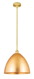 Edison One Light Mini Pendant in Satin Gold (405|6161SSGMBD16SG)