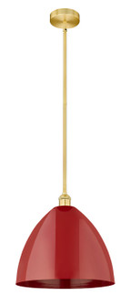 Edison One Light Mini Pendant in Satin Gold (405|6161SSGMBD16RD)