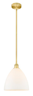 Edison One Light Mini Pendant in Satin Gold (405|6161SSGGBD121)
