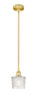 Edison One Light Mini Pendant in Satin Gold (405|6161SSGG402)