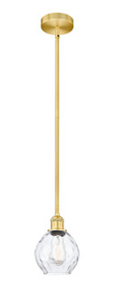 Edison One Light Mini Pendant in Satin Gold (405|6161SSGG362)