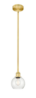 Edison One Light Mini Pendant in Satin Gold (405|6161SSGG1246)