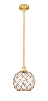 Edison One Light Mini Pendant in Satin Gold (405|6161SSGG12210RB)