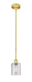 Edison One Light Mini Pendant in Satin Gold (405|6161SSGG112)