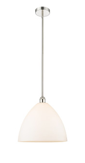 Edison One Light Pendant in Polished Nickel (405|6161SPNGBD161)