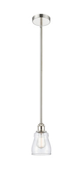 Edison One Light Mini Pendant in Polished Nickel (405|6161SPNG392)