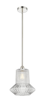 Edison One Light Mini Pendant in Polished Nickel (405|6161SPNG212)