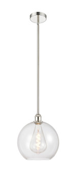 Edison One Light Mini Pendant in Polished Nickel (405|6161SPNG12212)