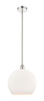 Edison One Light Pendant in Polished Nickel (405|6161SPNG12114)
