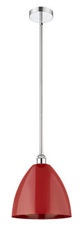 Edison One Light Mini Pendant in Polished Chrome (405|6161SPCMBD12RD)