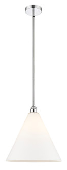 Edison One Light Pendant in Polished Chrome (405|6161SPCGBC161)
