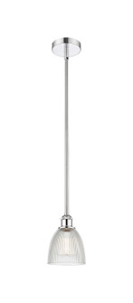Edison One Light Mini Pendant in Polished Chrome (405|6161SPCG382)