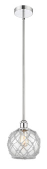 Edison One Light Mini Pendant in Polished Chrome (405|6161SPCG1228RW)