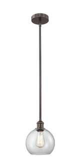 Edison One Light Mini Pendant in Oil Rubbed Bronze (405|6161SOBG1228)