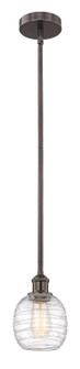Edison One Light Mini Pendant in Oil Rubbed Bronze (405|6161SOBG1013)