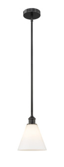 Edison One Light Mini Pendant in Matte Black (405|6161SBKGBC81)