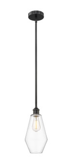 Edison One Light Mini Pendant in Matte Black (405|6161SBKG6527)