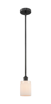 Edison One Light Mini Pendant in Matte Black (405|6161SBKG341)