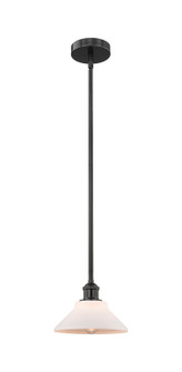 Edison One Light Mini Pendant in Matte Black (405|6161SBKG131)