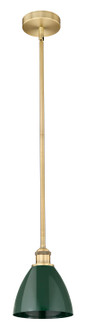 Edison One Light Mini Pendant in Brushed Brass (405|6161SBBMBD75GR)