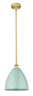 Edison One Light Mini Pendant in Brushed Brass (405|6161SBBMBD12SF)