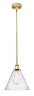 Edison One Light Mini Pendant in Brushed Brass (405|6161SBBGBC124)