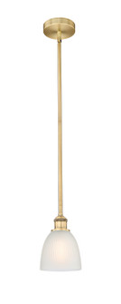 Edison One Light Mini Pendant in Brushed Brass (405|6161SBBG381)