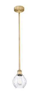 Edison One Light Mini Pendant in Brushed Brass (405|6161SBBG362)