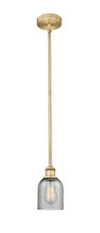 Edison One Light Mini Pendant in Brushed Brass (405|6161SBBG257)