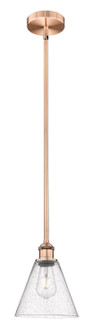 Edison One Light Mini Pendant in Antique Copper (405|6161SACGBC84)