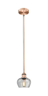 Edison One Light Mini Pendant in Antique Copper (405|6161SACG92)