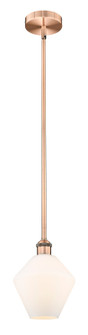 Edison One Light Mini Pendant in Antique Copper (405|6161SACG6518)