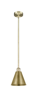 Edison One Light Mini Pendant in Antique Brass (405|6161SABMBC8AB)