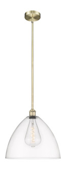 Edison One Light Pendant in Antique Brass (405|6161SABGBD162)