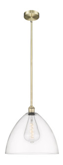 Edison One Light Pendant in Antique Brass (405|6161SABGBD162)