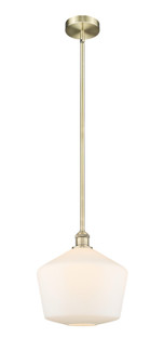 Edison One Light Mini Pendant in Antique Brass (405|6161SABG65112)