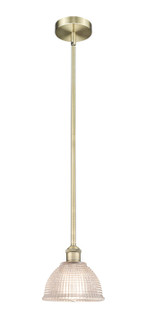 Edison One Light Mini Pendant in Antique Brass (405|6161SABG422)