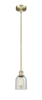 Edison One Light Mini Pendant in Antique Brass (405|6161SABG259)