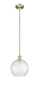 Edison One Light Mini Pendant in Antique Brass (405|6161SABG121510)