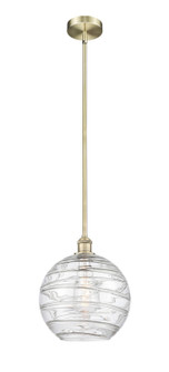 Edison One Light Mini Pendant in Antique Brass (405|6161SABG121312)