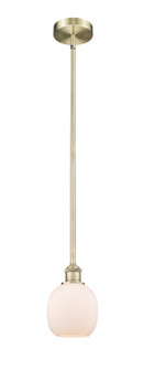 Edison One Light Mini Pendant in Antique Brass (405|6161SABG101)