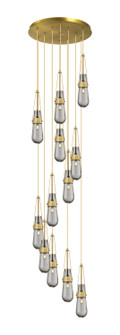 Downtown Urban 12 Light Pendant in Brushed Brass (405|1264521PBBG4524SM)